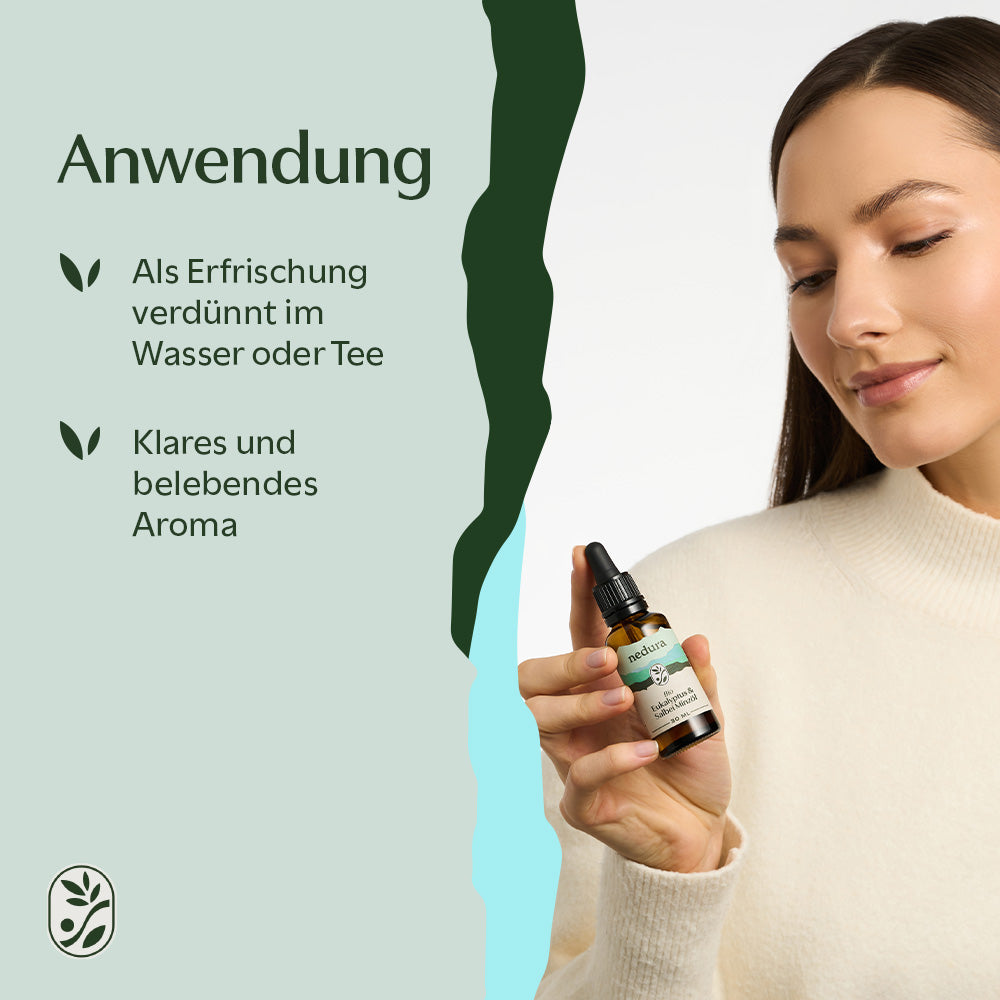 BIO Eukalyptus-Salbei-Minzöl