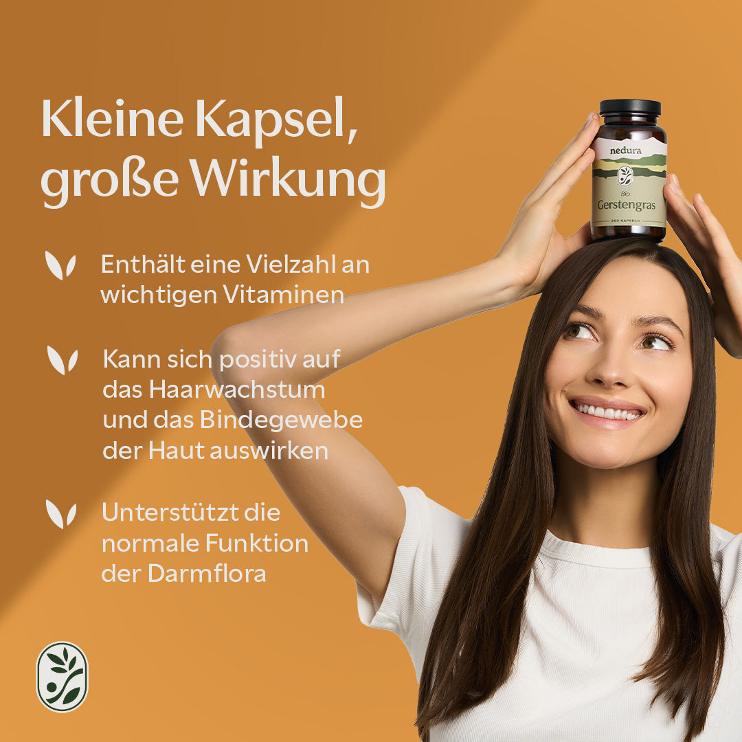 BIO Gerstengras - 200 Kapseln