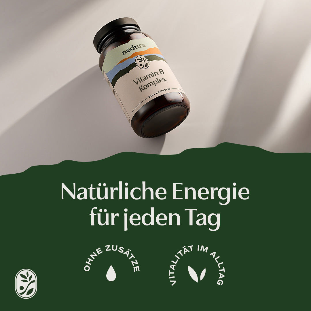 Vitamin B Komplex - 200 Kapseln