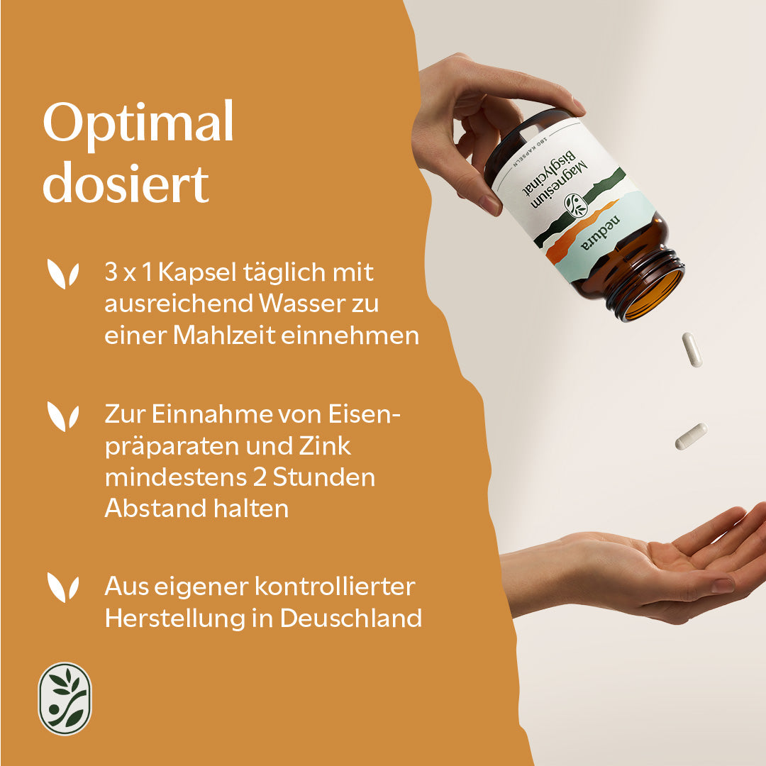 Magnesium Bisglycinat - 180 Kapseln