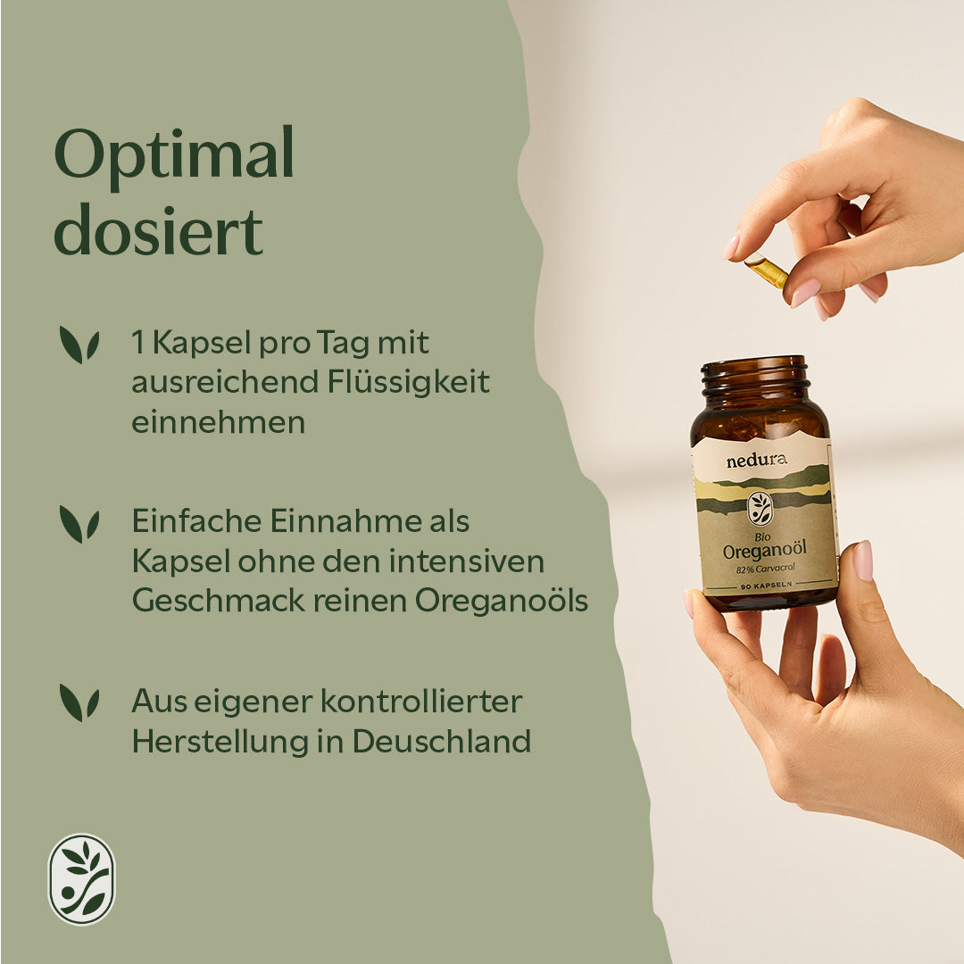 Bio Oreganoöl-Kapseln
