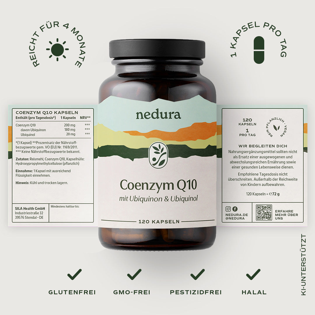 Coenzym Q10 - 120 Kapseln