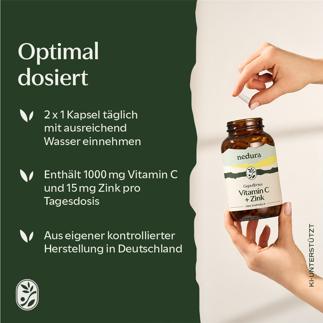 Gepuffertes Vitamin C + Zink