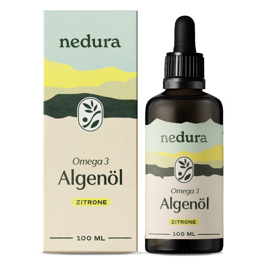 Omega 3 Algenöl Zitrone - 100 ml