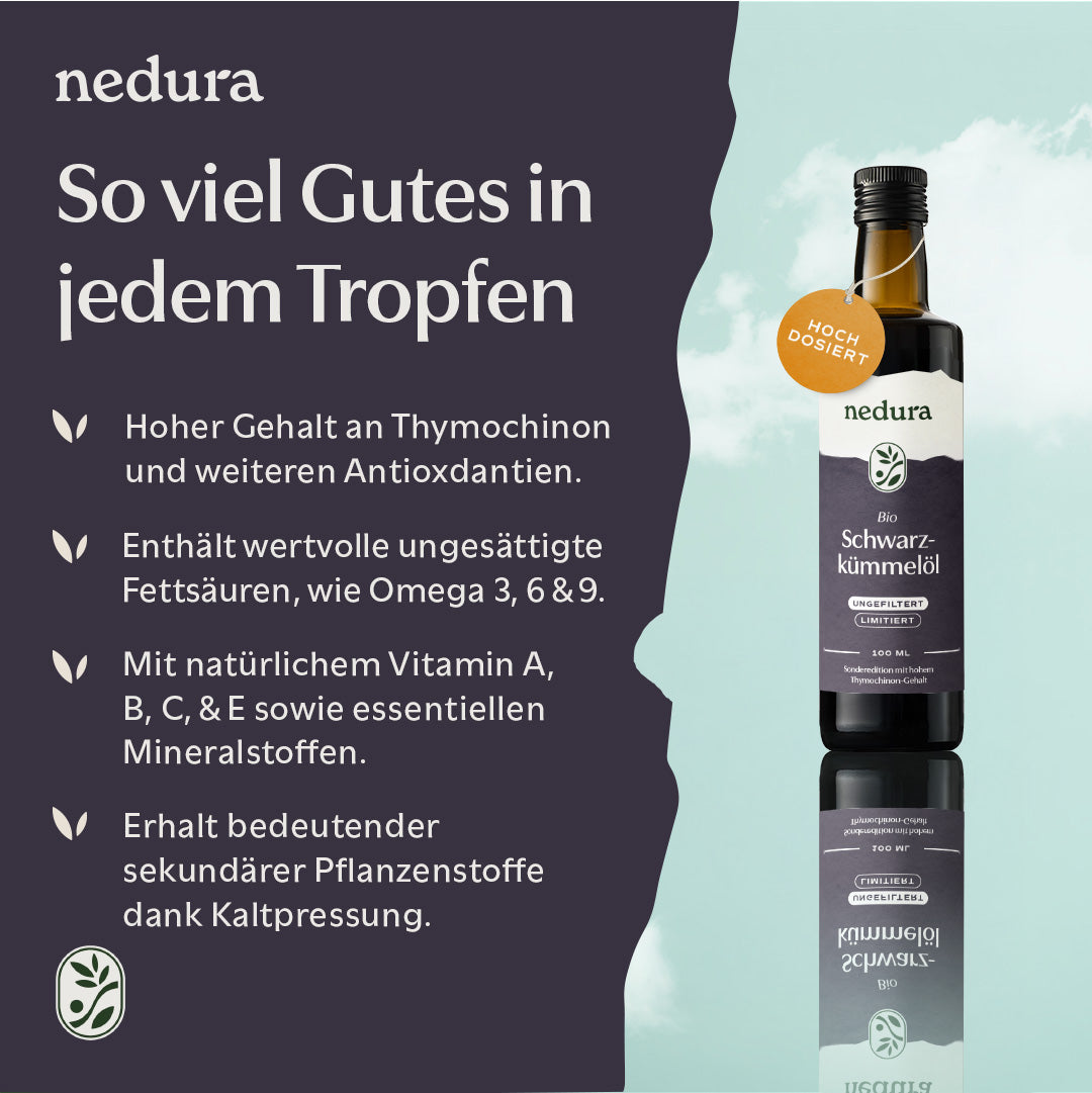 Leserangebot: Schwarzkümmelöl Extra Aktiv (250ml)