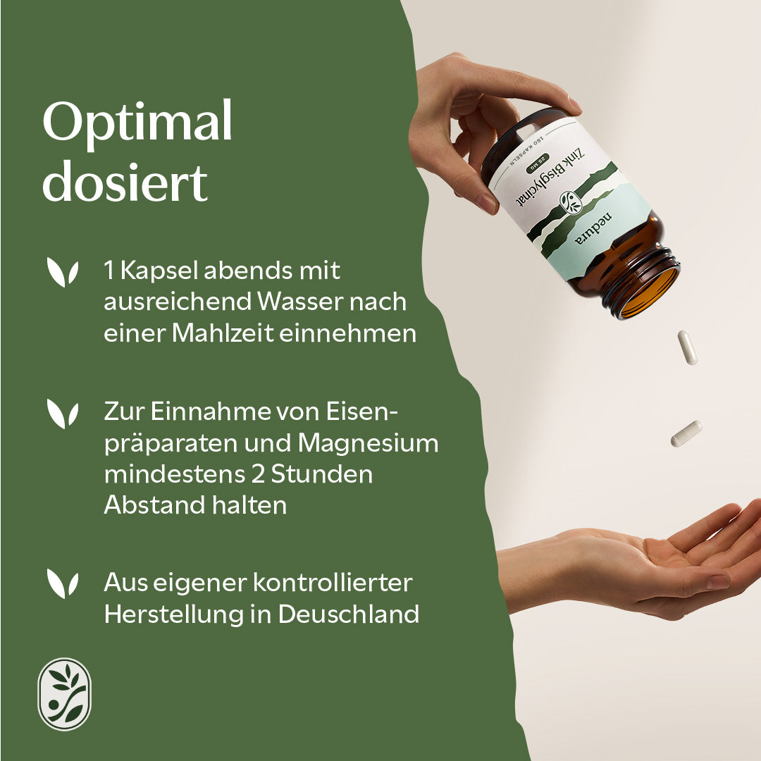 Zink Bisglycinat - 150 Kapseln