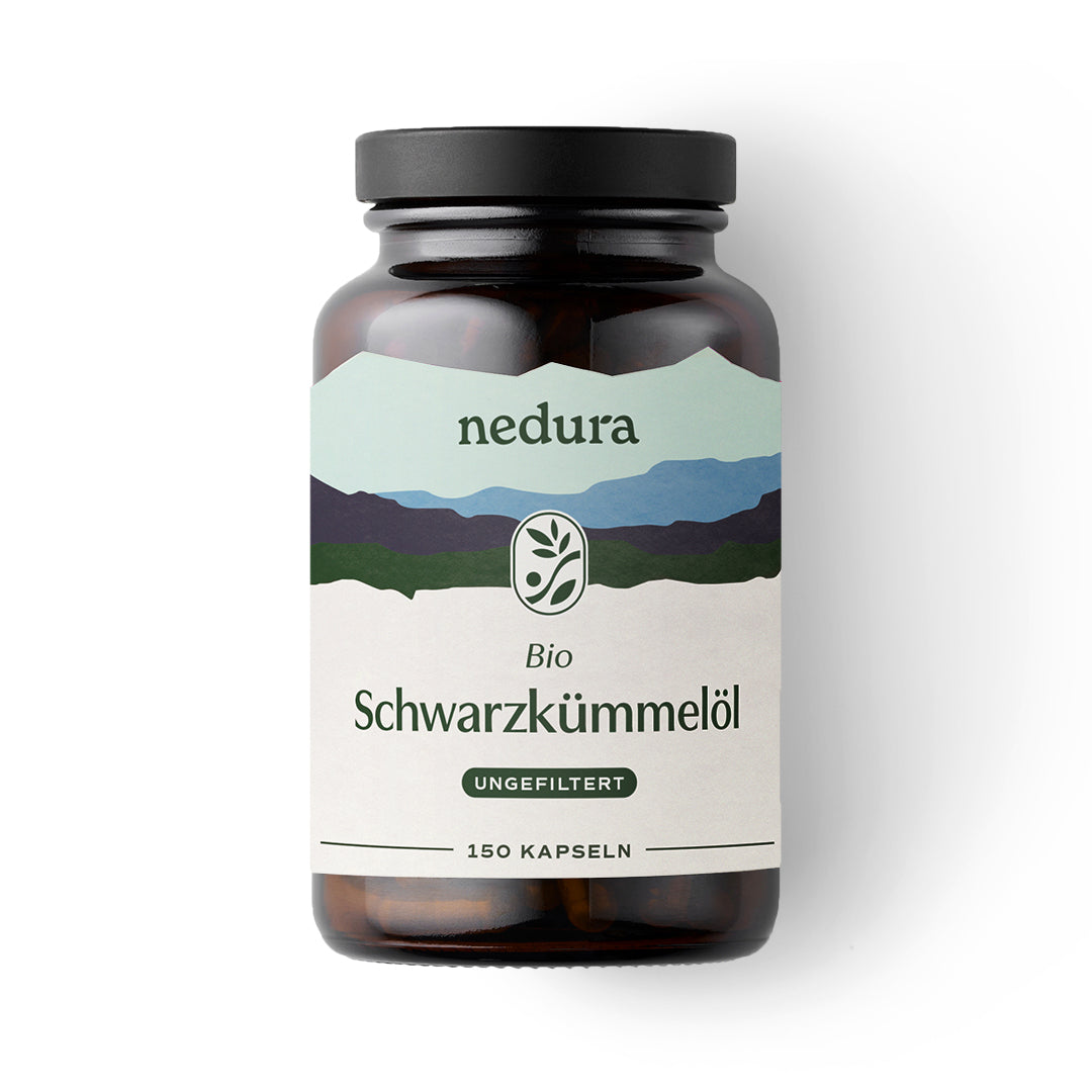 BIO Schwarzkümmelöl Kapseln (ungefiltert)