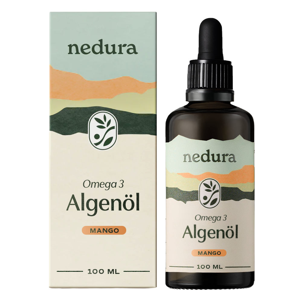 Omega 3 Algenöl Mango - 100 ml