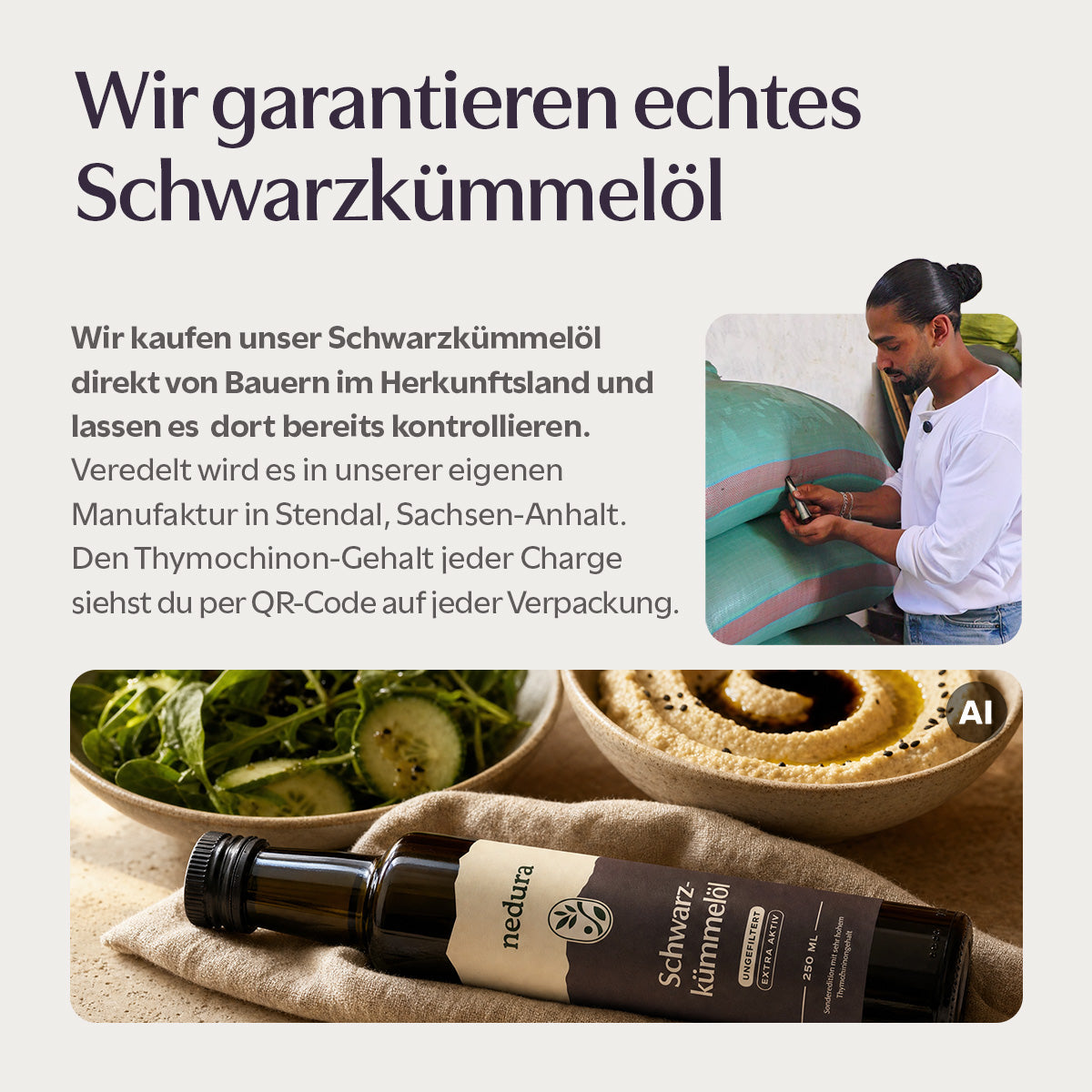 Echtes Schwarzkümmelöl aus Äthiopien