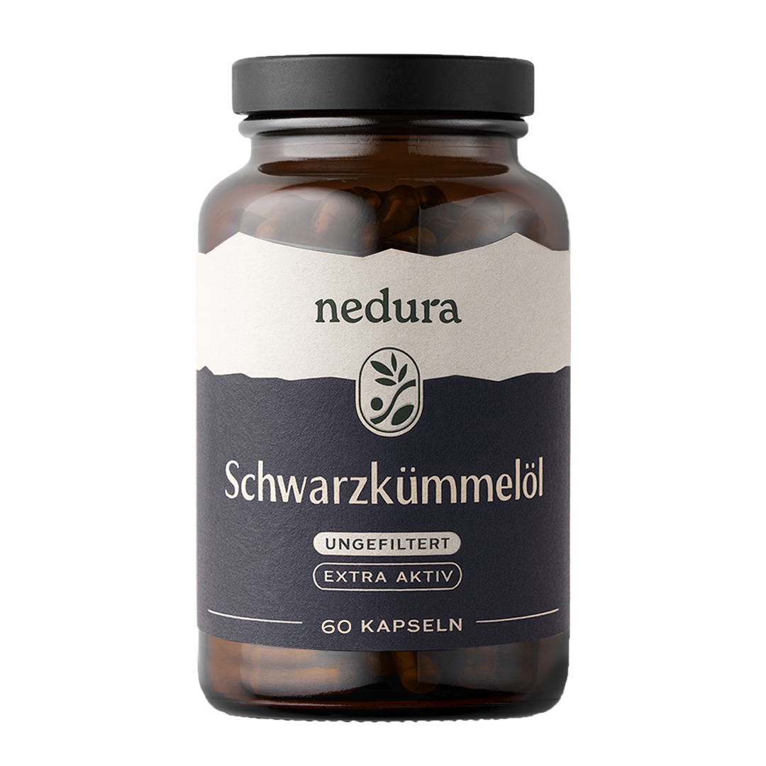 Schwarzkümmelöl Kapseln extra aktiv ungefiltert