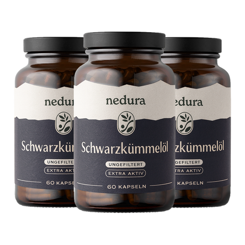 Schwarzkümmelöl Kapseln extra aktiv ungefiltert